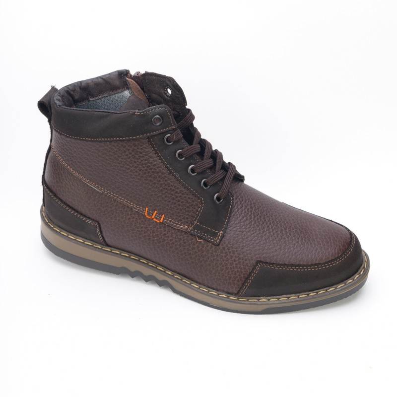 93178-brown-2 Ботинки муж.кожа-мембрана коричневый